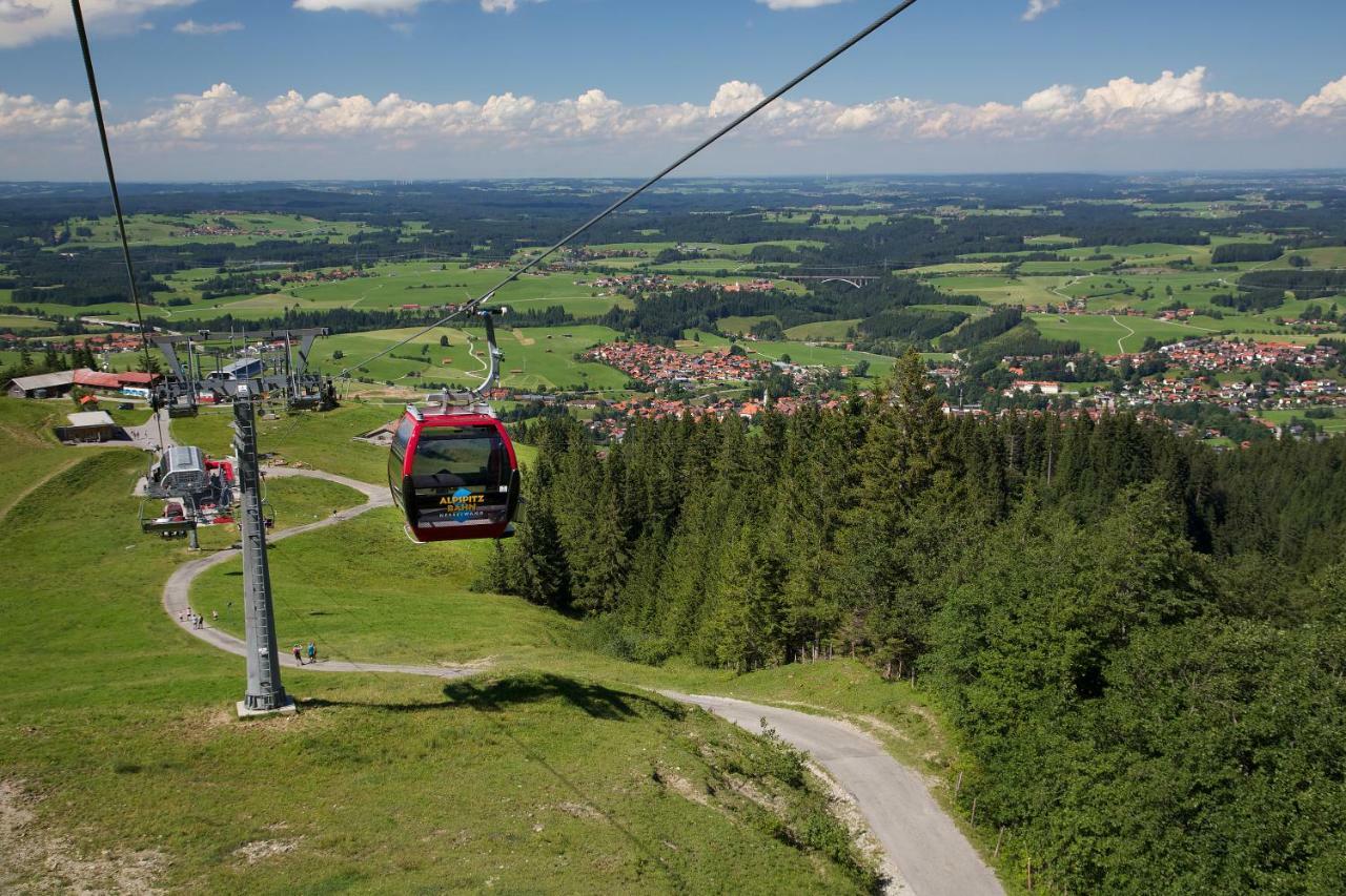 Hotel Gasthof Post Nesselwang Buitenkant foto